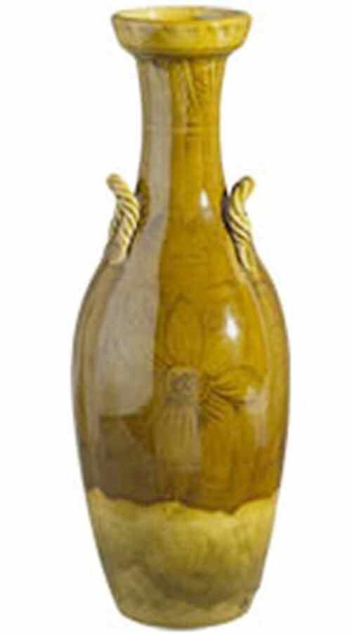Artifact 17" Pillar Candleholder by Vietri (Italy)-1