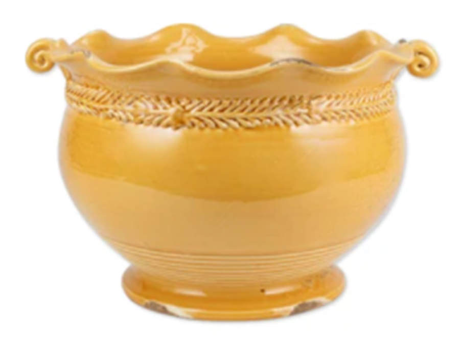 Rustic Garden 9" Planter by Vietri (Italy)-1