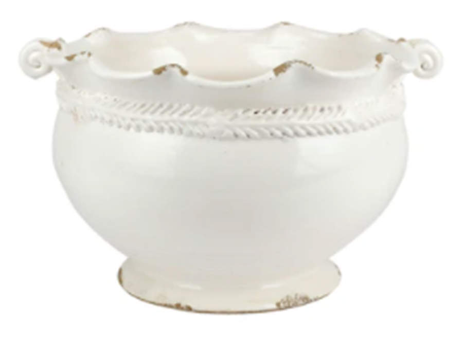 Rustic Garden 9" Planter by Vietri (Italy)-1