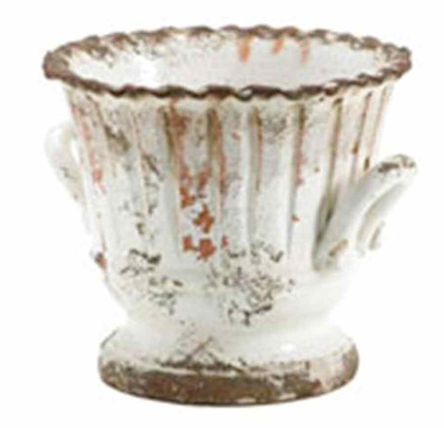 Rustic Garden 8" Planter by Vietri (Italy)-1