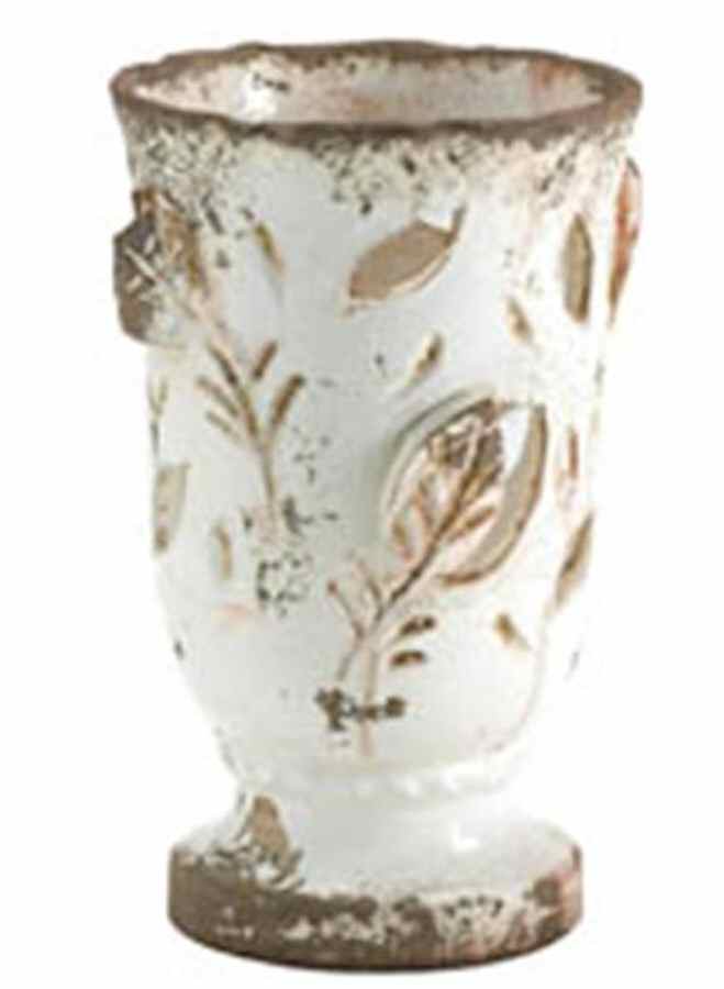 Rustic Garden 1-Piece Hurricane Candle Lamp by Vietri (Italy)-1