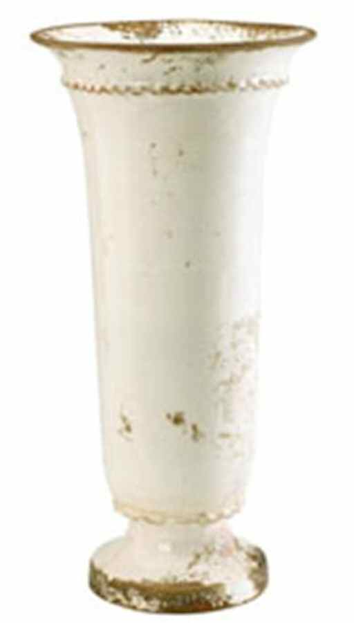 Rustic Garden 23" Trumpet Vase by Vietri (Italy)-1