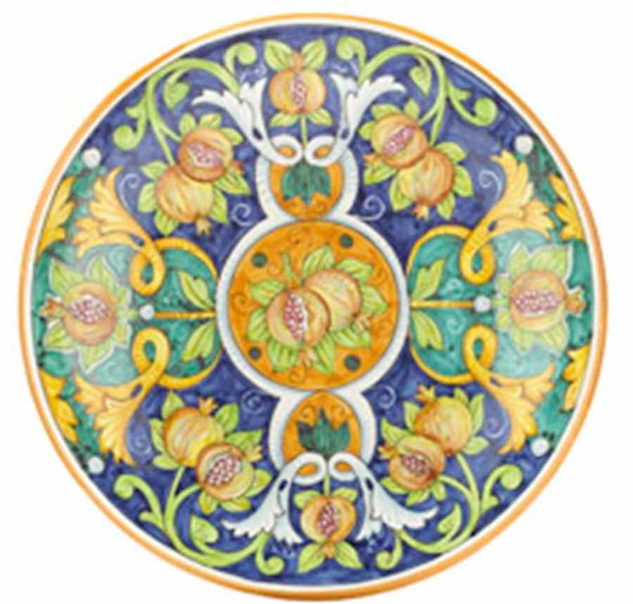 Toscana 16" Chop Plate (Round Platter) by Vietri (Italy)-1