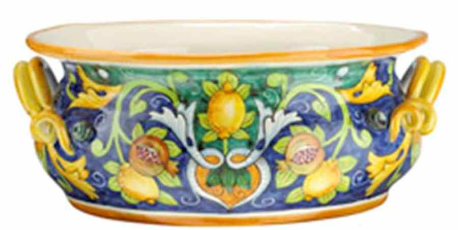 Toscana 6" Planter by Vietri (Italy)-1