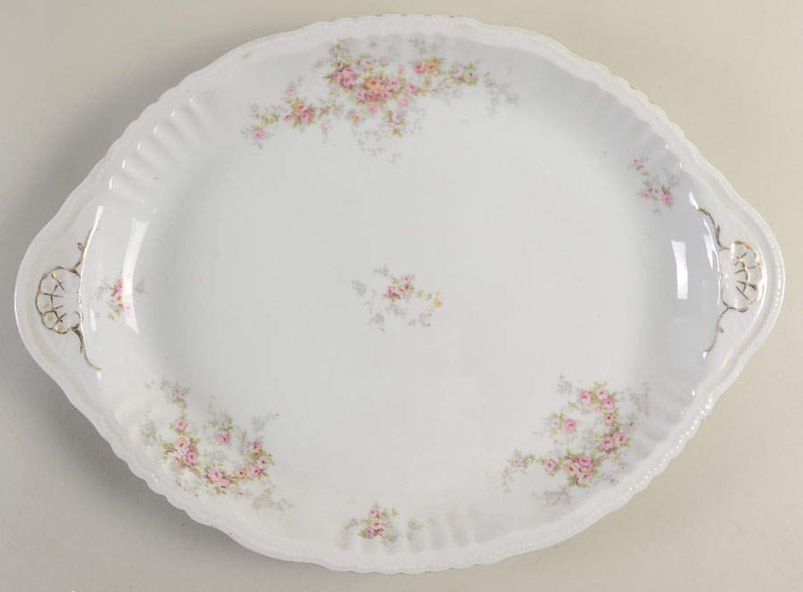 384 16" Oval Serving Platter by Victoria (Austria)-1