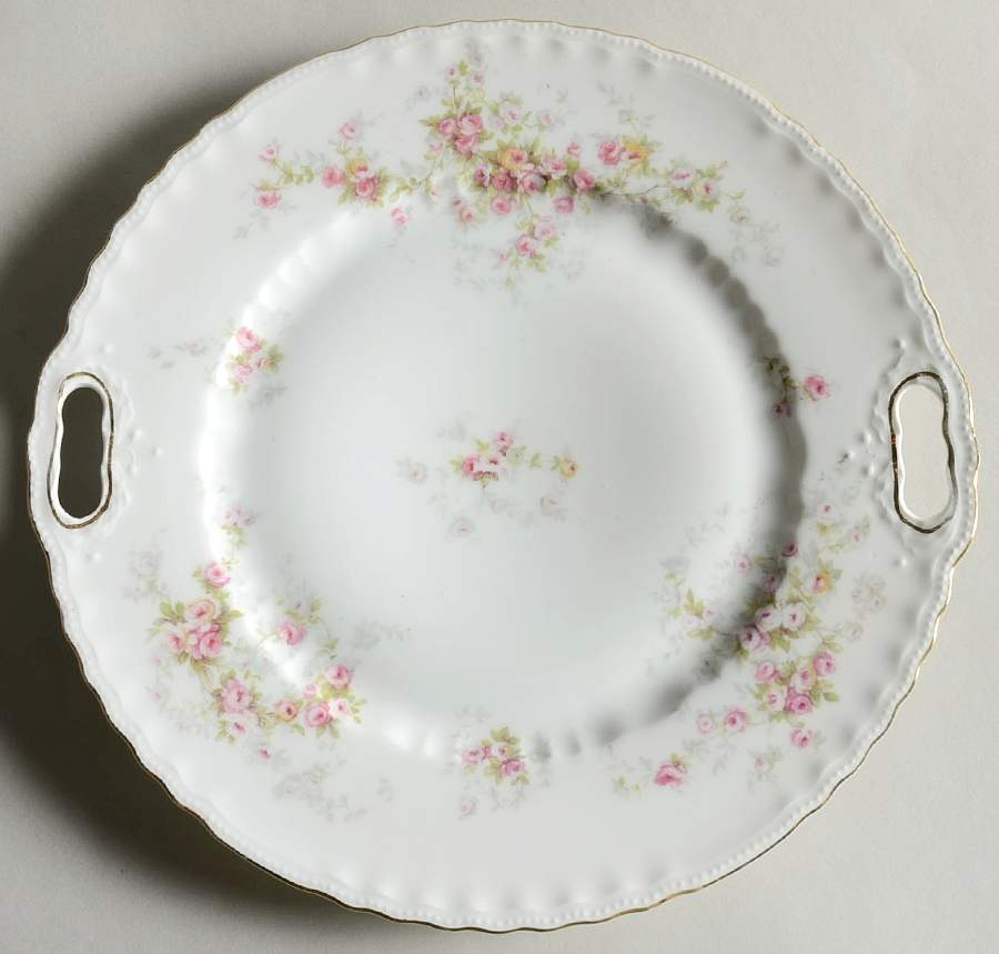 384 Handled Cake Plate by Victoria (Austria)-1