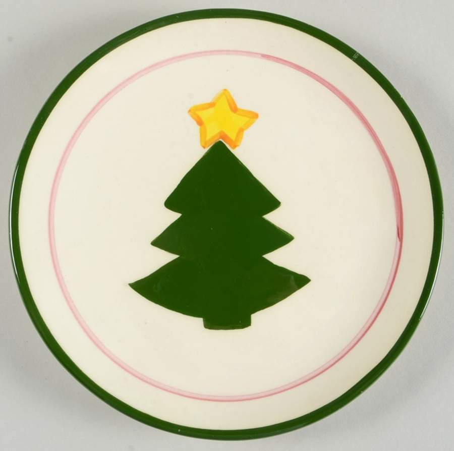 Tis the Season Salad Plate by Vicki Carroll Studio-1