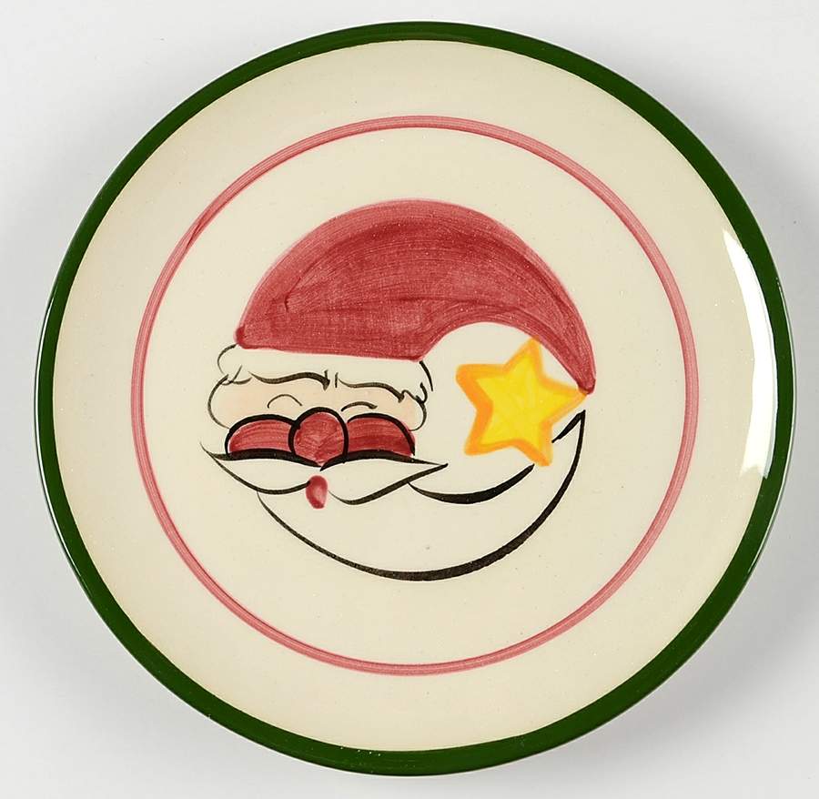 Tis the Season Salad Plate by Vicki Carroll Studio-1