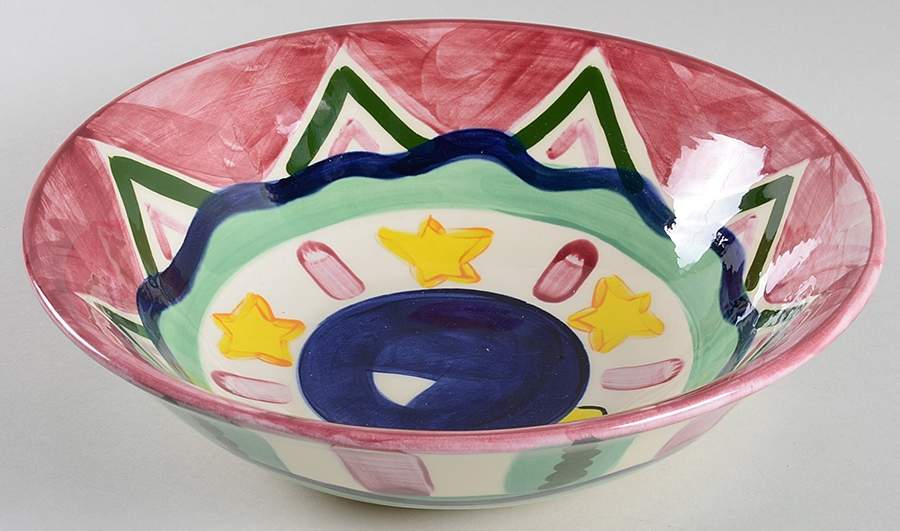 Tis the Season 12" Large Salad Serving Bowl by Vicki Carroll Studio-1