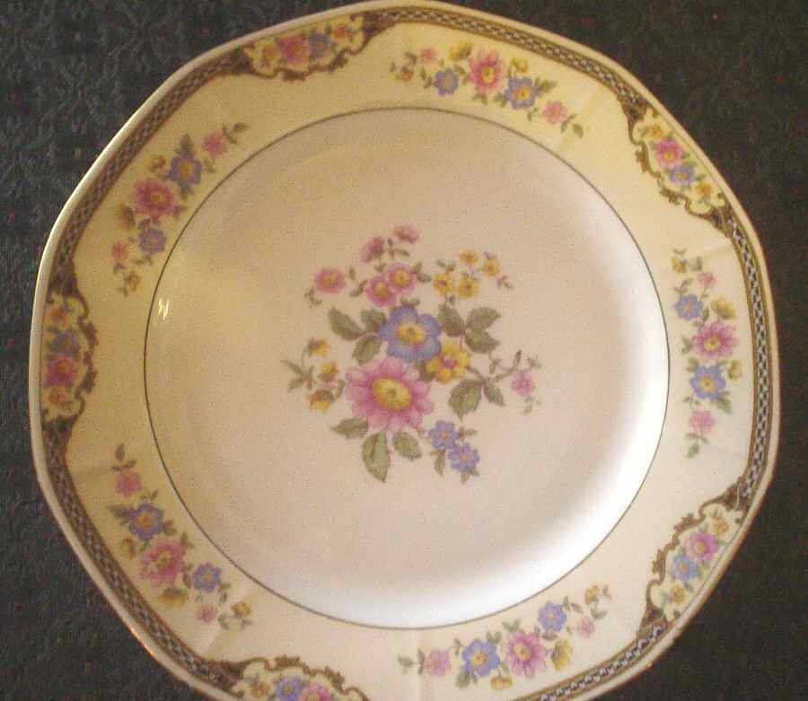 189 Dinner Plate by Victoria (Czech)-1