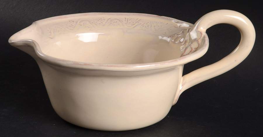 Bellezza Buttercream Gravy Boat by Vietri (Italy)-1