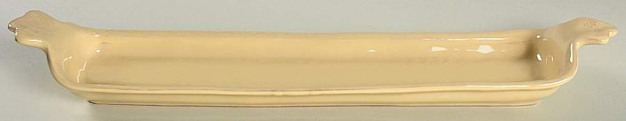 Bellezza Buttercream 16'' Rectangular Tray by Vietri (Italy)-1
