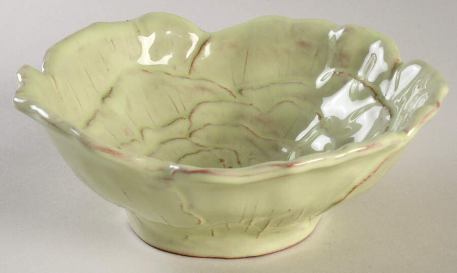 Bellezza Celadon Figural All Purpose Bowl by Vietri (Italy)-1