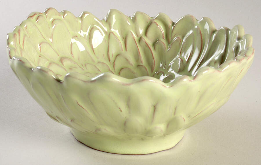 Bellezza Celadon Figural All Purpose Bowl by Vietri (Italy)-1