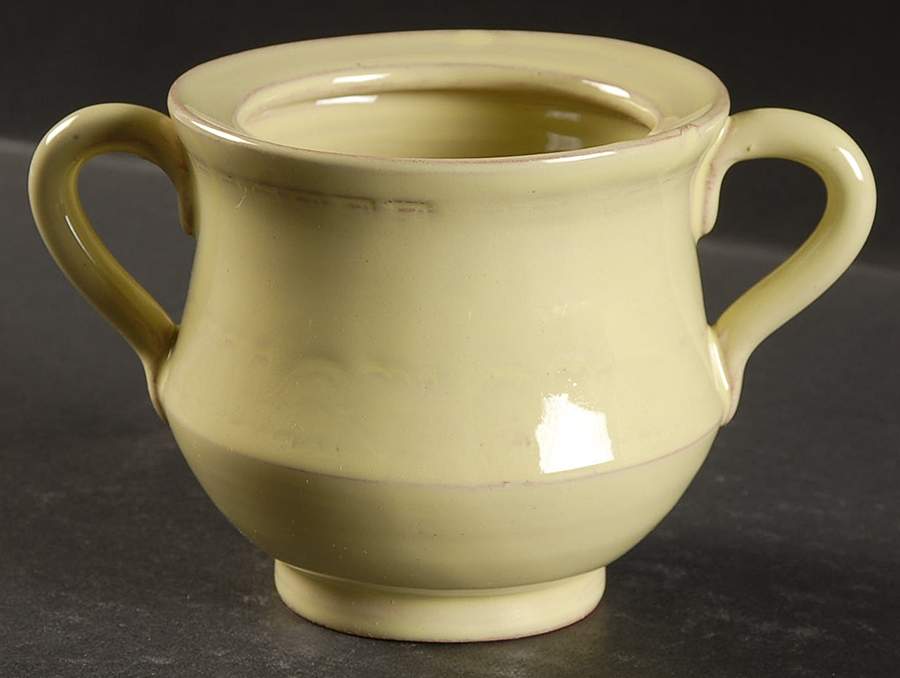 Bellezza Celadon Sugar Bowl No Lid by Vietri (Italy)-1