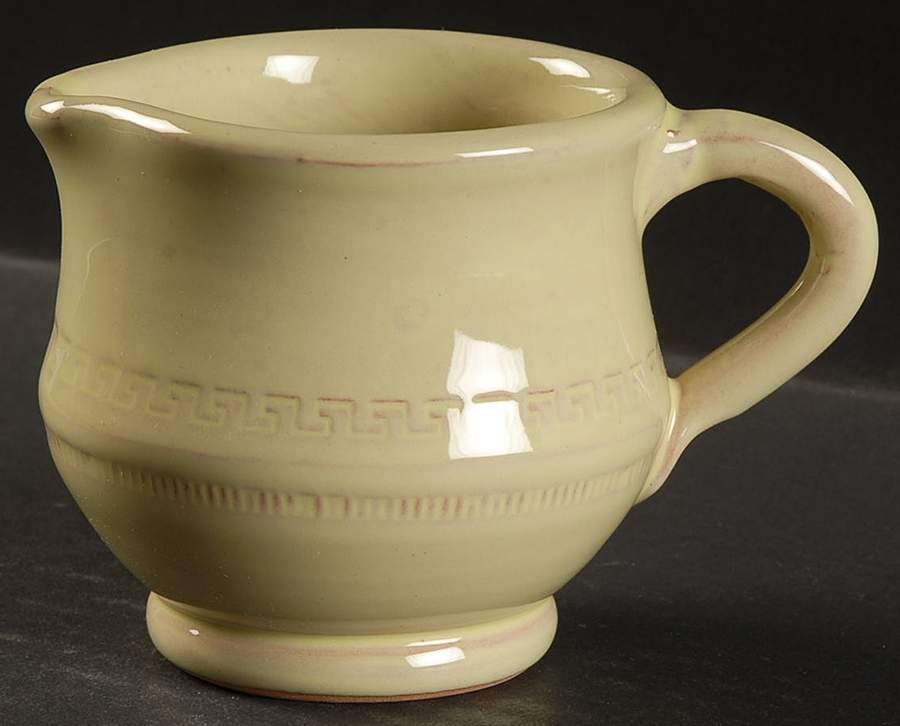 Bellezza Celadon Creamer by Vietri (Italy)-1