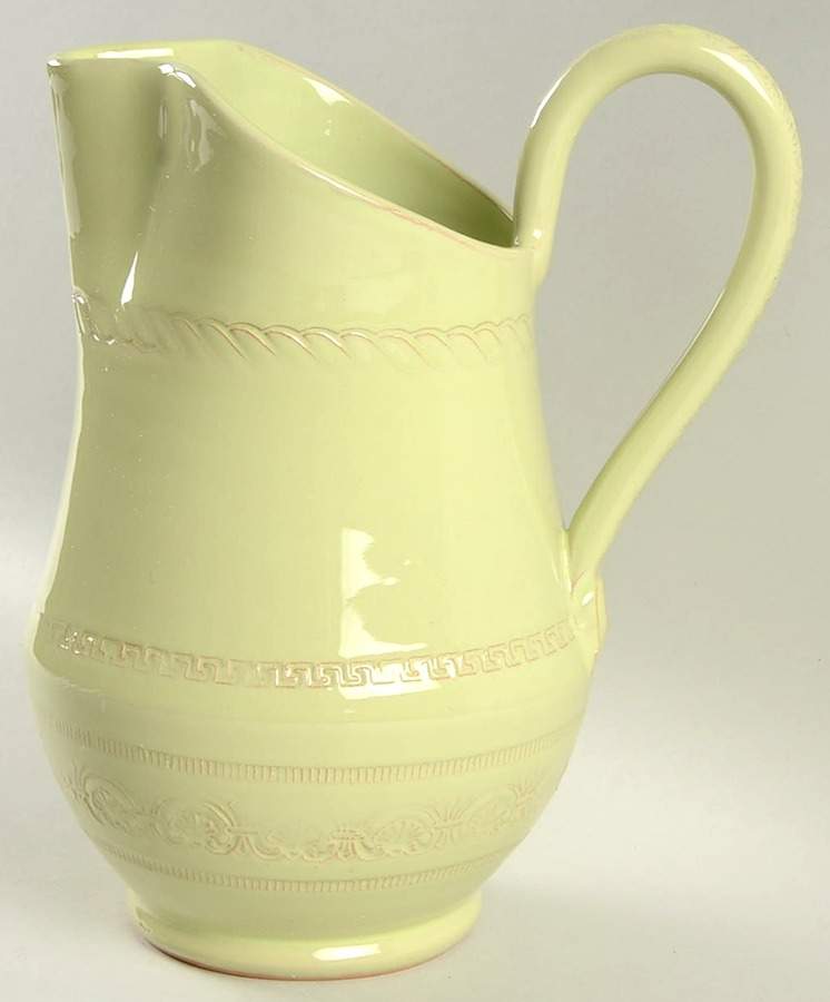 Bellezza Celadon 40 Oz Pitcher by Vietri (Italy)-1