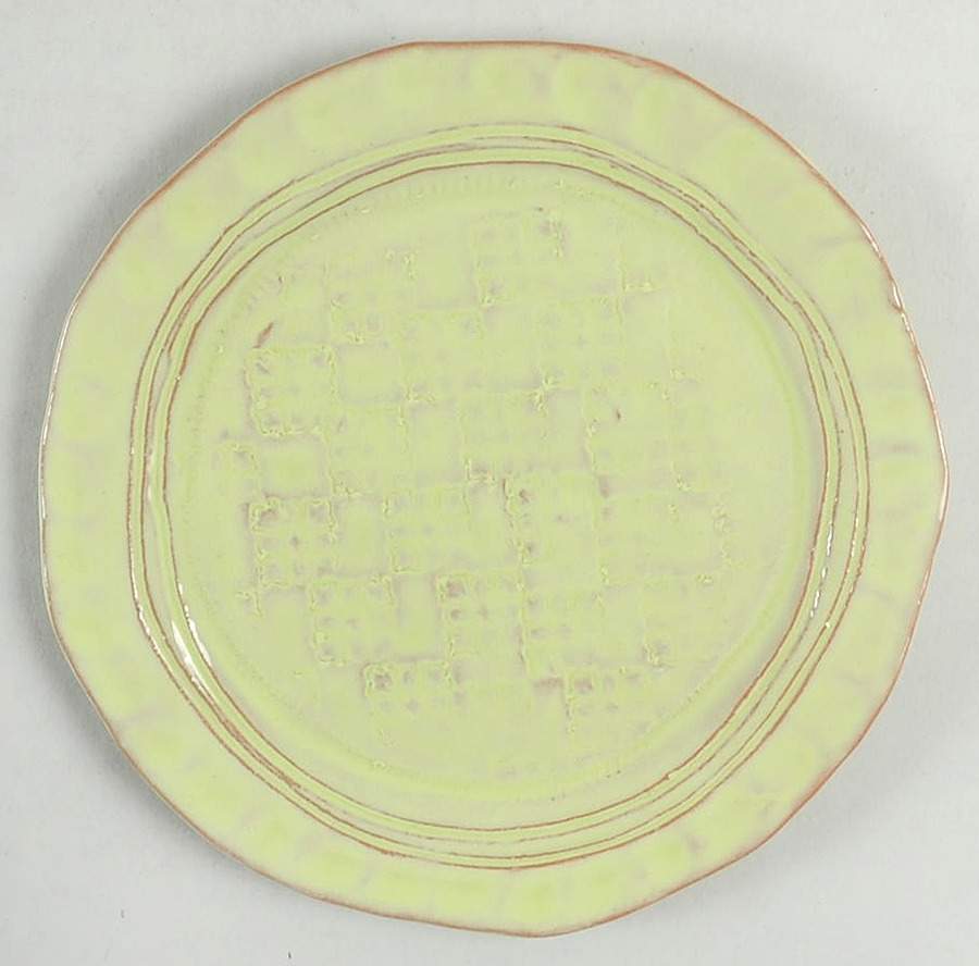 Bellezza Celadon Canape Plate by Vietri (Italy)-1