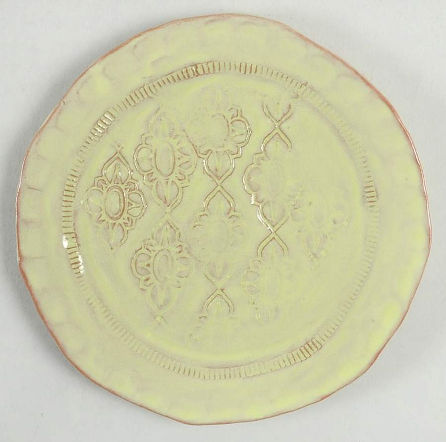 Bellezza Celadon Canape Plate by Vietri (Italy)-1