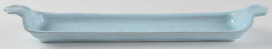 Bellezza Sky Blue 16'' Rectangular Tray by Vietri (Italy)-1