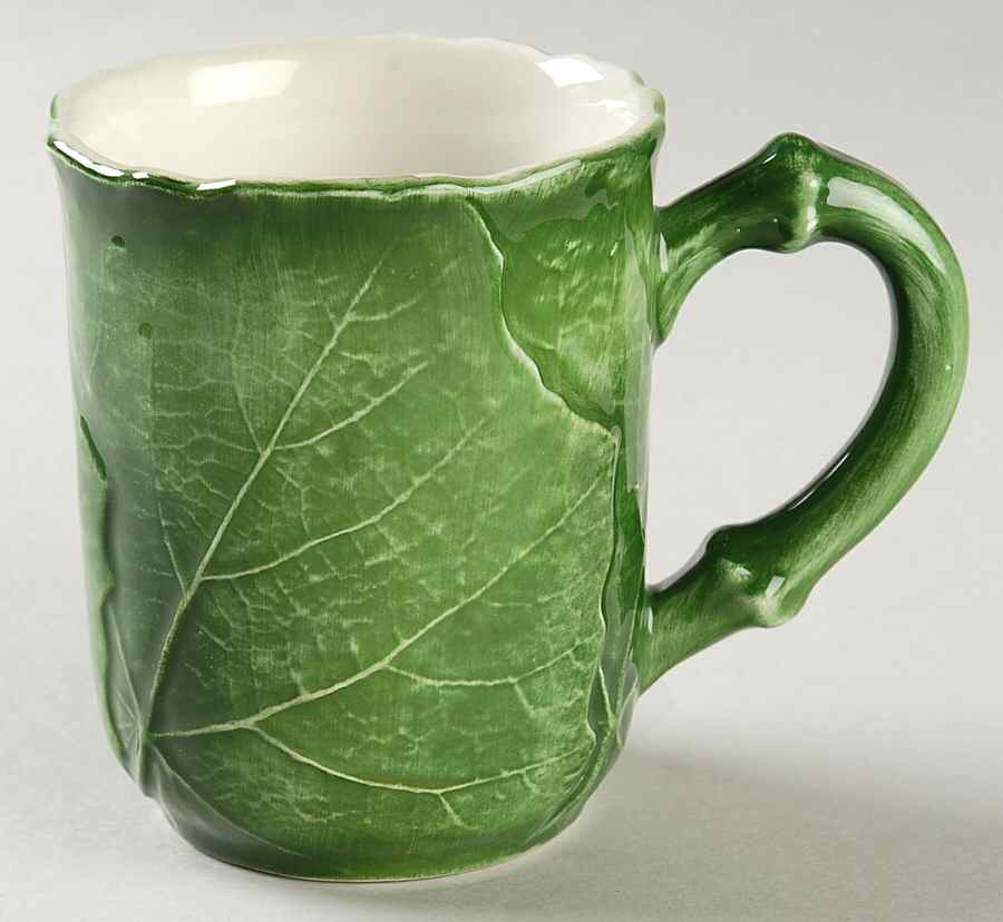 Foglia Fresca Mug by Vietri (Italy)-1