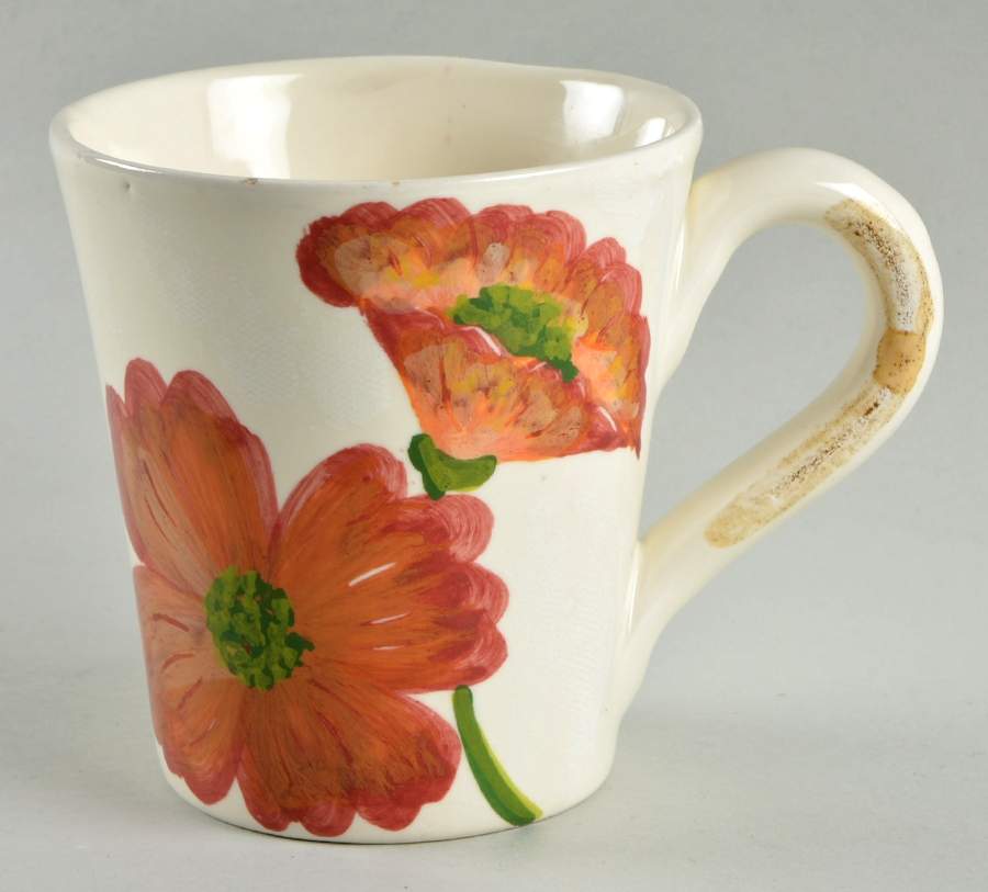 Poppy Mug by Vietri (Italy)-1