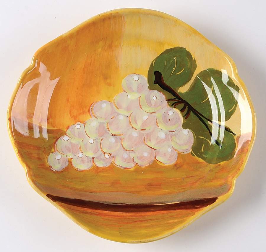 Tuscan Fruit Salad Plate by Vietri (Italy)-1