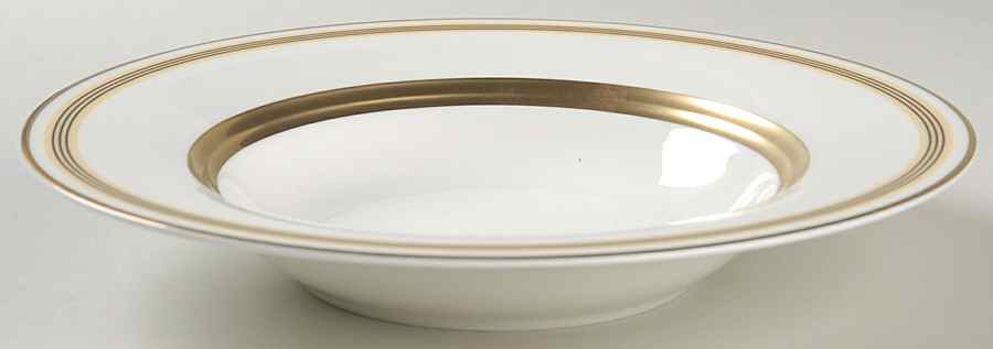 Vivian Gold Large Rim Soup Bowl by Villeroy & Boch-1