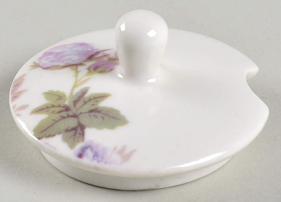 Brompton Rose Lid for Sugar Bowl by Victoria and Albert Museum-1