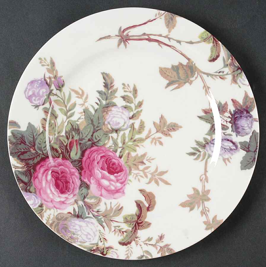 Brompton Rose Dinner Plate by Victoria and Albert Museum-1