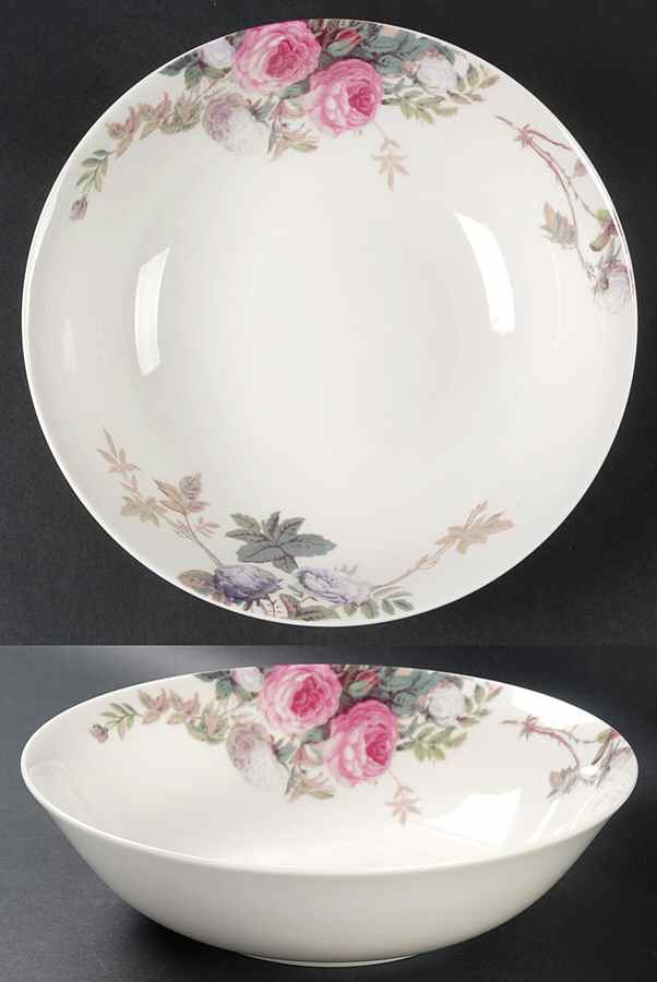 Brompton Rose 9" Round Vegetable Bowl by Victoria and Albert Museum-1