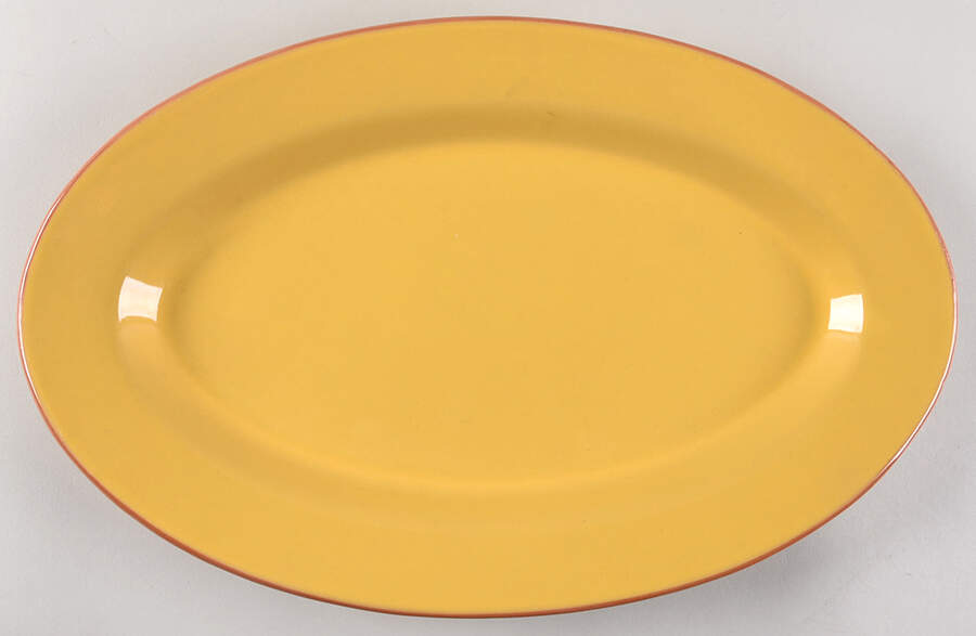 Terra 18" Oval Serving Platter by Val Do Sol-1