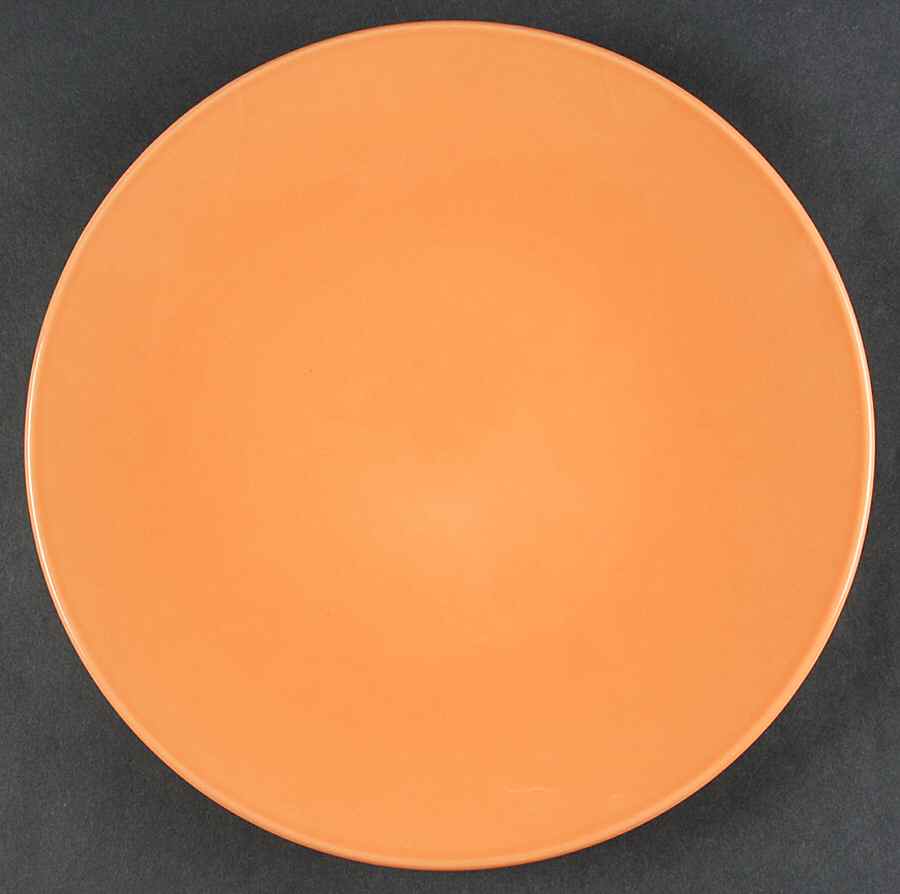 Impact Creamcycle Orange Dinner Plate by Vista Alegre-1