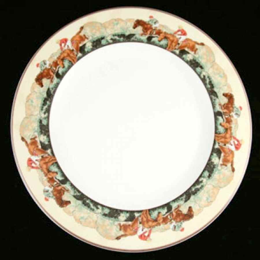 Steeplechase Chop Plate (Round Platter) by Vista Alegre-1