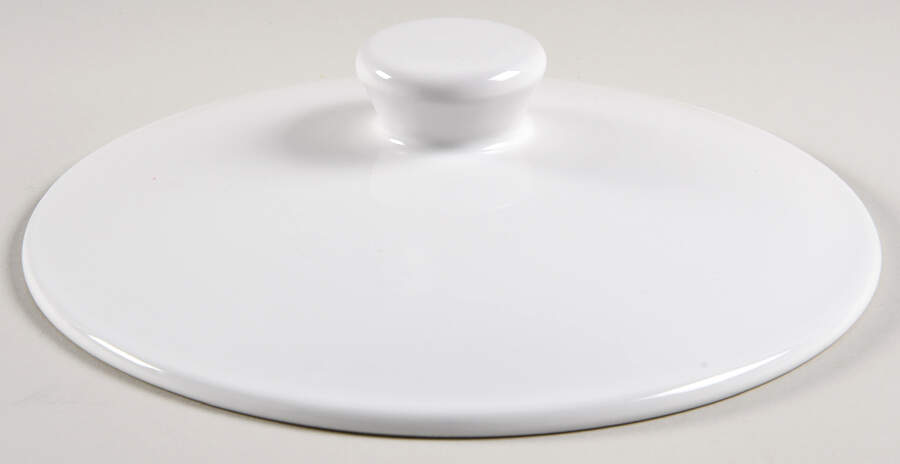 Vivo White Lid for 2 Qt Round Covered Casserole by Villeroy & Boch-1