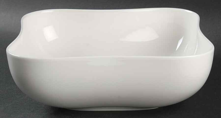 Vivo White 8" Square Bowl by Villeroy & Boch-1