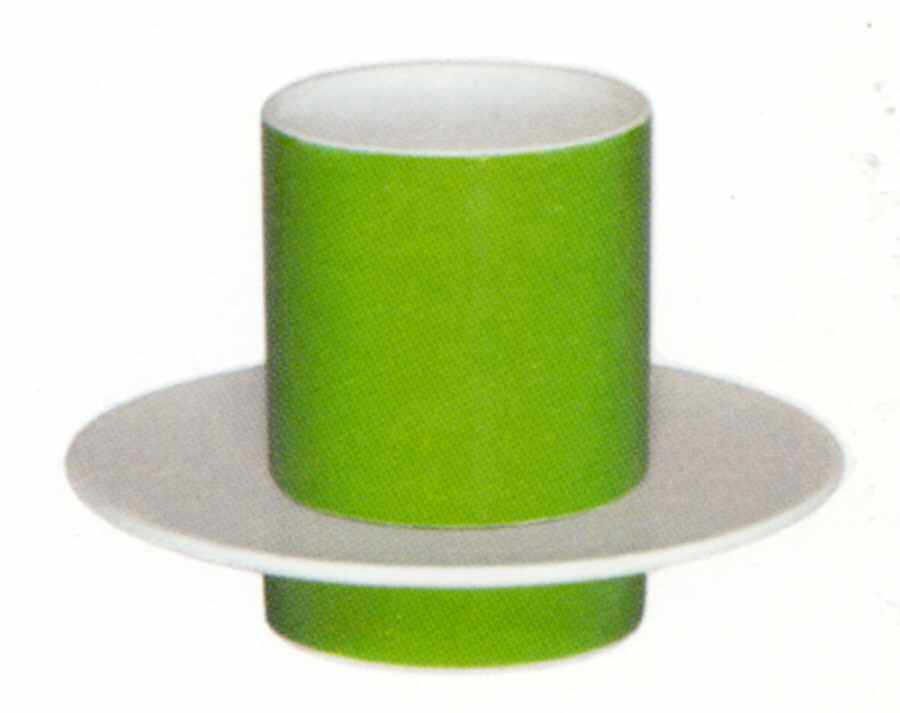 Fun Caffe Flat Cup & Saucer Set by Vista Alegre-1