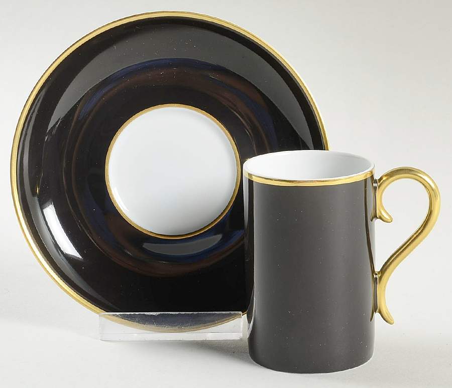 Rocco Flat Cup & Saucer Set by Vista Alegre-1