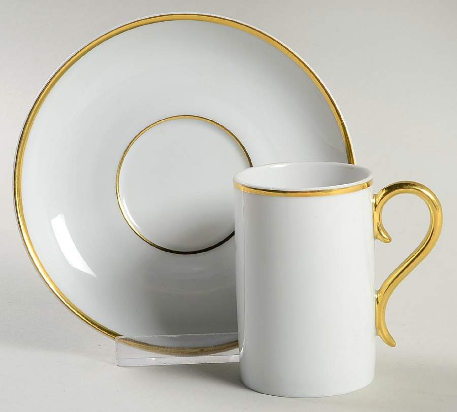 Rocco Flat Cup & Saucer Set by Vista Alegre-1