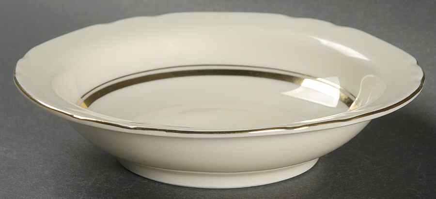 VIT333 Rim Fruit/Dessert (Sauce) Bowl by Victoria (Czech)-1