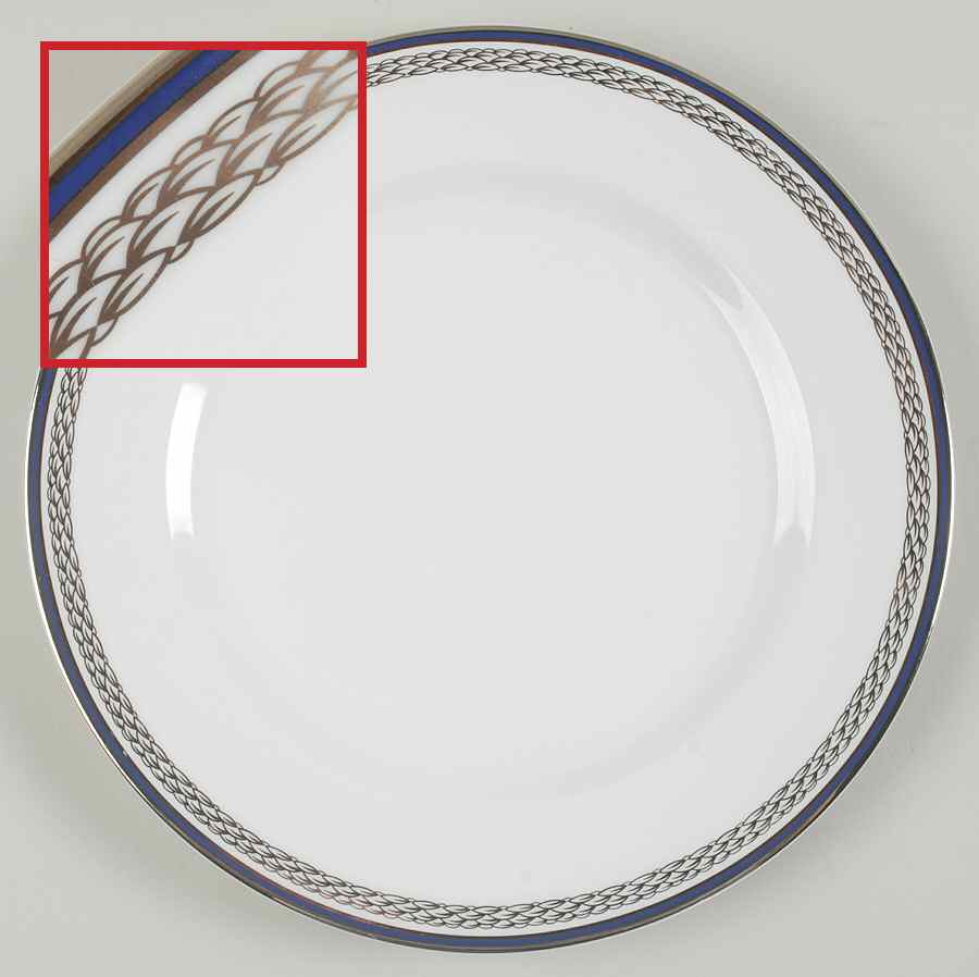 Coimbra Platinum Dinner Plate by Vista Alegre-1