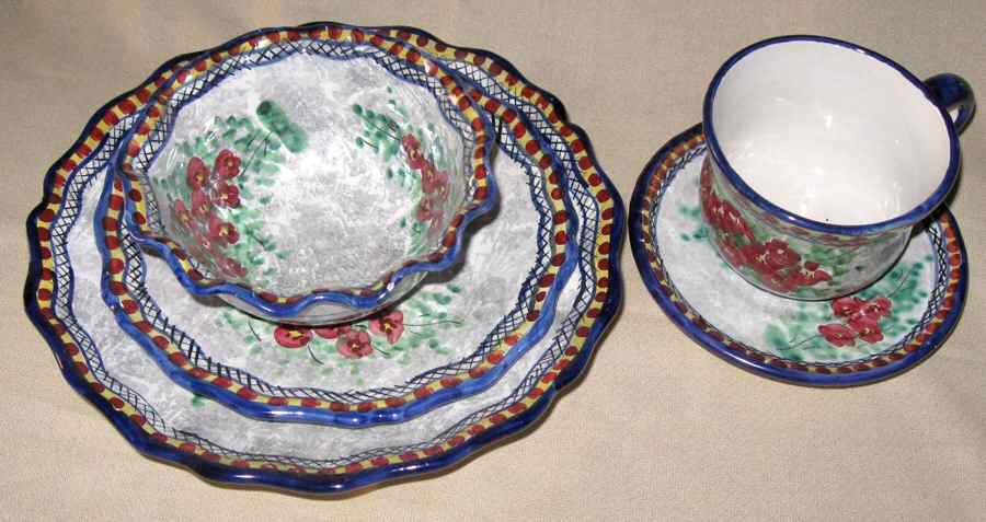 VIE78 Fruit/Dessert (Sauce) Bowl by Vietri (Italy)-1
