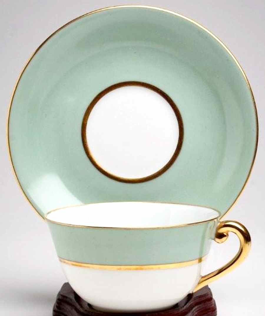 VIG165 Flat Cup & Saucer Set by Vignaud-1