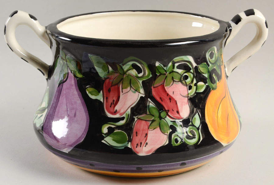 Bon Appetite Tureen No Lid by Vicki Carroll Studio-1