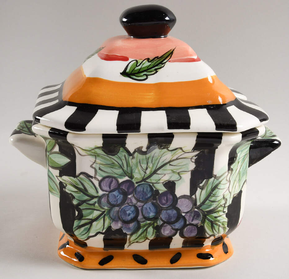 Bon Appetite Tureen & Lid by Vicki Carroll Studio-1