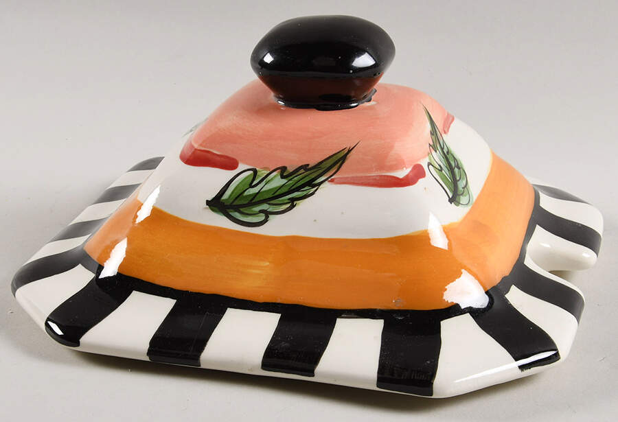 Bon Appetite Lid for Tureen by Vicki Carroll Studio-1