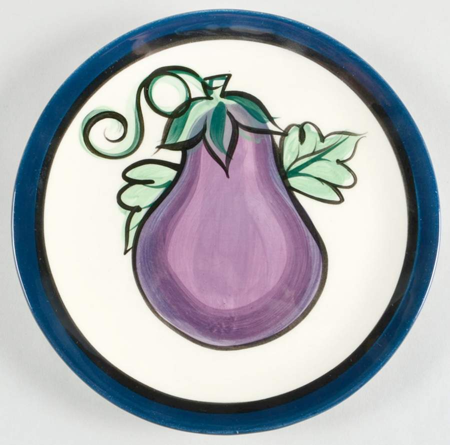 Bon Appetite Salad Plate by Vicki Carroll Studio-1