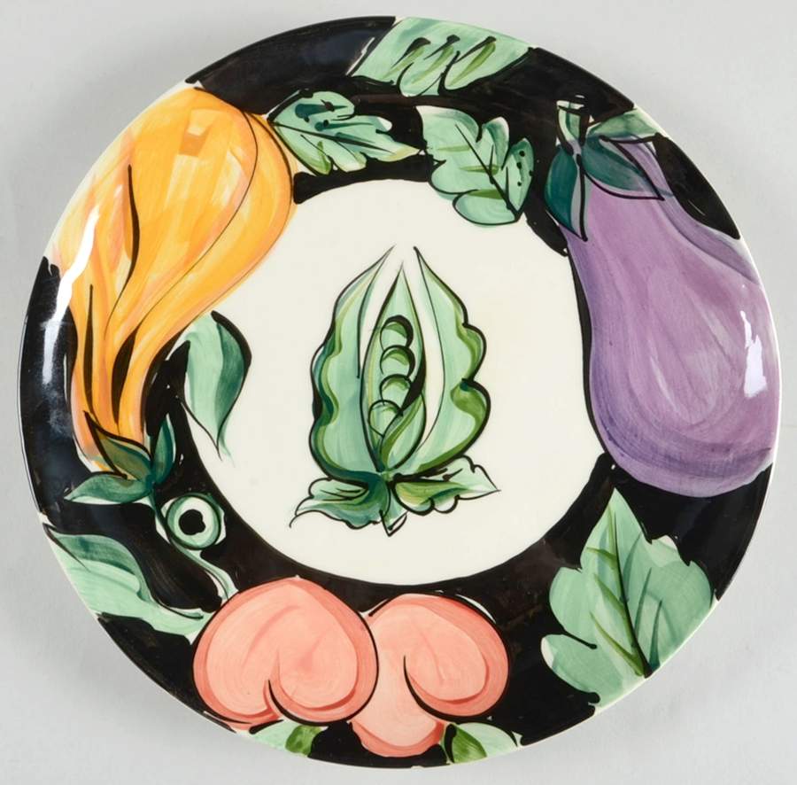 Bon Appetite Dinner Plate by Vicki Carroll Studio-1