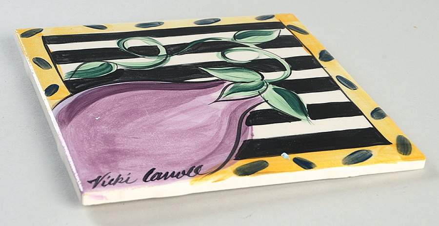 Bon Appetite Tea Tile by Vicki Carroll Studio-1