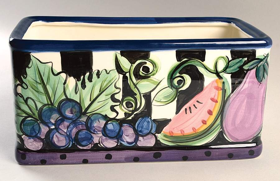 Bon Appetite Bread Box No Lid by Vicki Carroll Studio-1